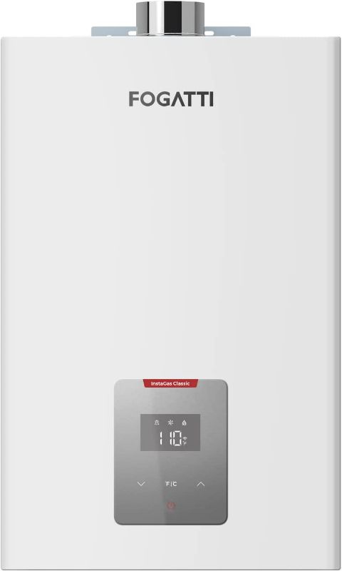 Photo 1 of Propane Gas Tankless Water Heater, FOGATTI Indoor 4.0 GPM, 90,000 BTU Instant Hot Water Heater, InstaGas Classic 90 Series NEW 