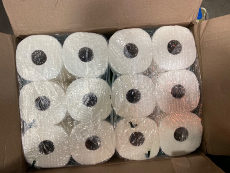 Photo 2 of Amazon Basics 2-Ply Paper Towels, Flex-Sheets, 6 Rolls (Pack of 2), 12 Value Rolls total (Previously Solimo) NEW