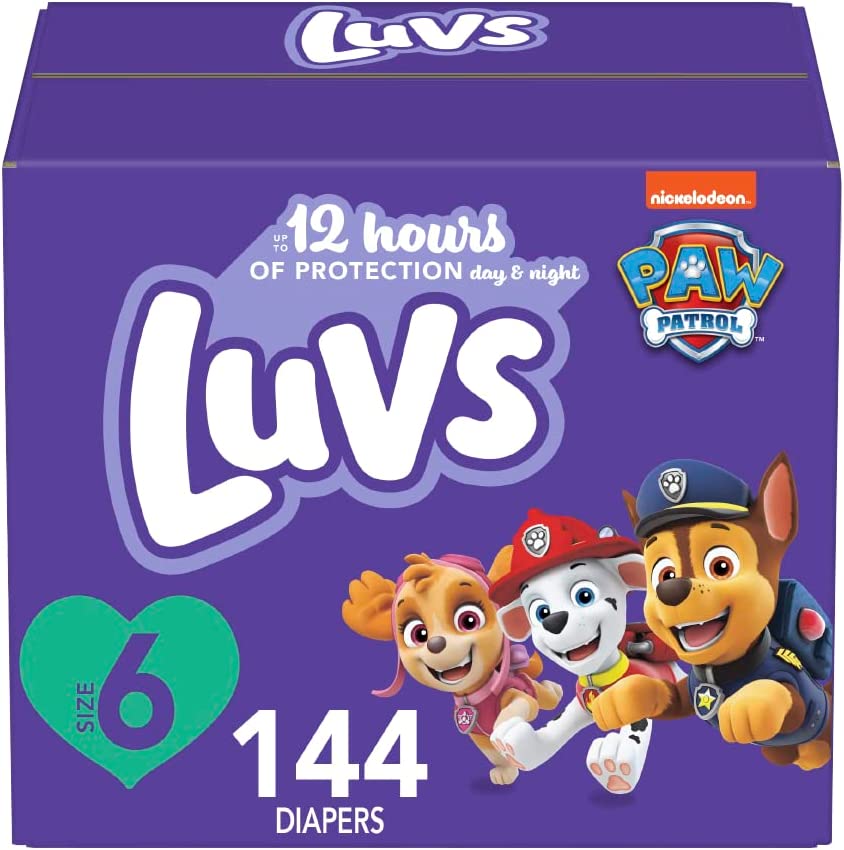 Photo 1 of Luvs Pro Level Leak Protection Diapers Size 6 144 Count  NEW