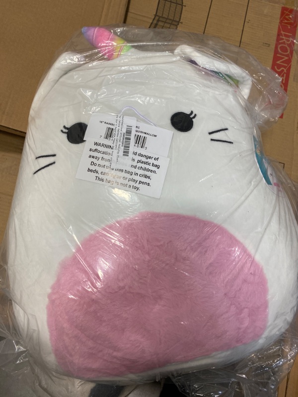 Photo 2 of Squishmallow Large 16" Carlita The Caticorn Plush - Official Kellytoy - Soft and Squishy Stuffed Animal Toy- Gift for Kids NEW