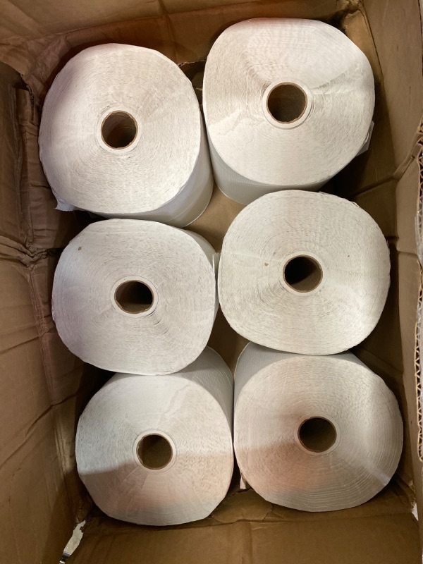 Photo 2 of Tork Paper Hand Towel Dispenser, White - H1 + Refill - Universal Paper Hand Towel Roll, White (Pack of 6)