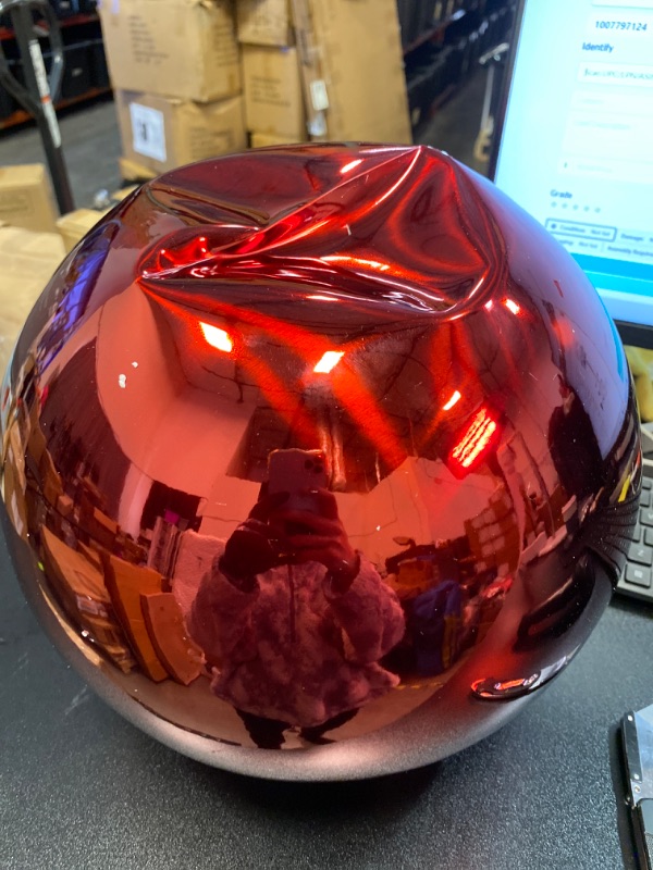 Photo 2 of Very Cool Stuff RED04 Gazing Stainless Steel Globe,  Red NEW