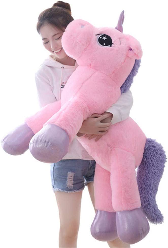 Photo 1 of sofipal Giant Unicorn Stuffed Animal Toys,Large Pink Unicorns Plush Pillow Cushion for Birthday,Valentines,Bedroom NEW