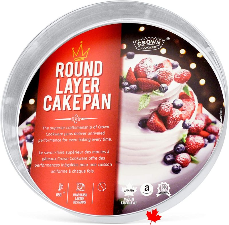 Photo 1 of Crown Cake Pan 16 inch, 3" Deep, Extra Sturdy, Fully Straight Sides, Even-Heating, Made in Canada NEW 