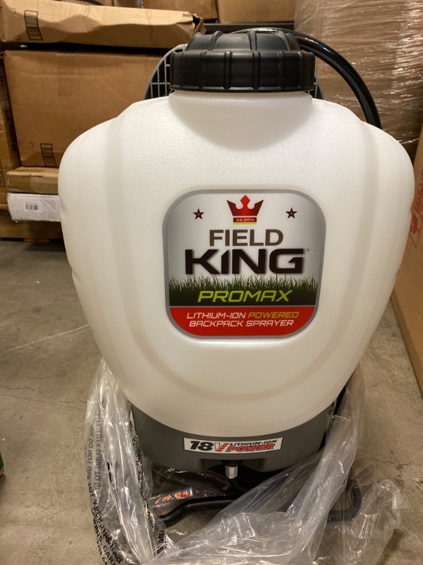 Photo 2 of Field King 190515 Professionals Battery Powered Backpack Sprayer