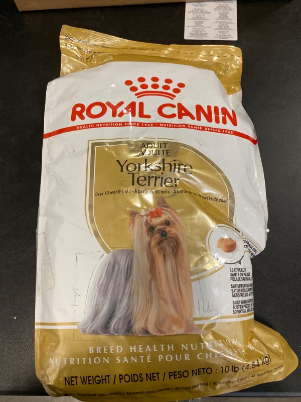 Photo 3 of Royal Canin Yorkshire Terrier Adult Dry Dog Food, 10-lb bag