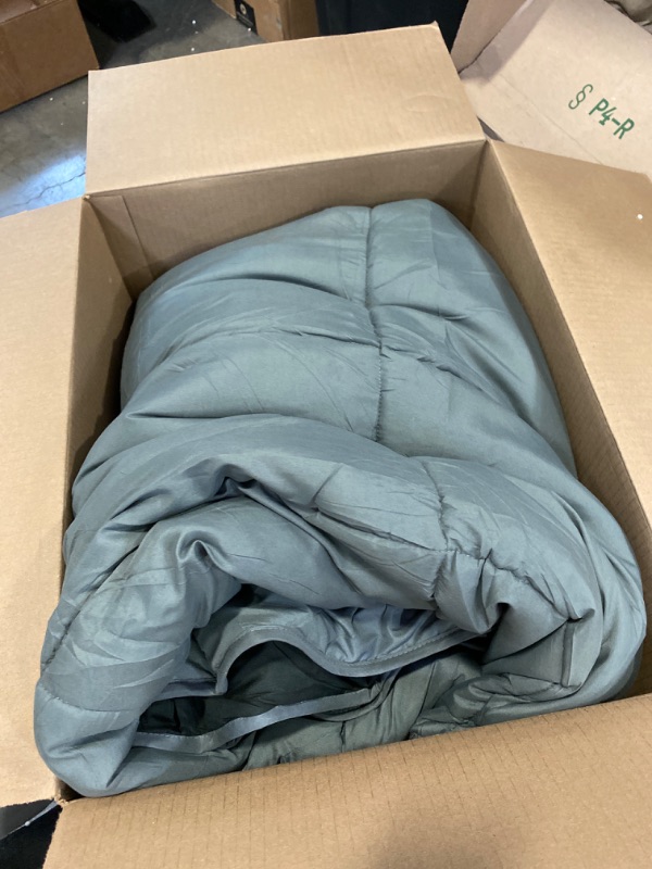Photo 2 of Lightweight Comforter Black - All Season Down Alternative Bed Comforter Summer Duvet Insert Quilted Reversible Comforters King Size Black/Light Grey