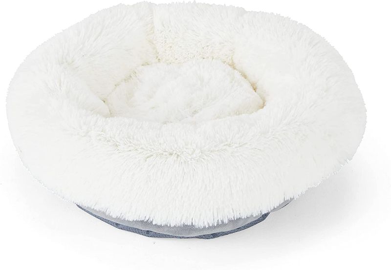 Photo 1 of EveryYay Petco Brand Snooze Fest Cream Donut Bed for Dogs, 18"  NEW