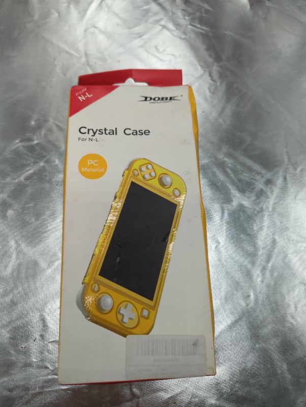 Photo 1 of DOBE Crystal Case PC Material for Nintendo Lite (Clear Yellow)