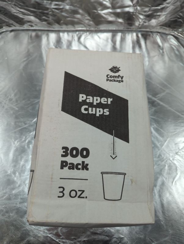 Photo 5 of Comfy Package [300 Count] 3 oz. White Paper Cups, Small Disposable Bathroom, Espresso, Mouthwash Cups