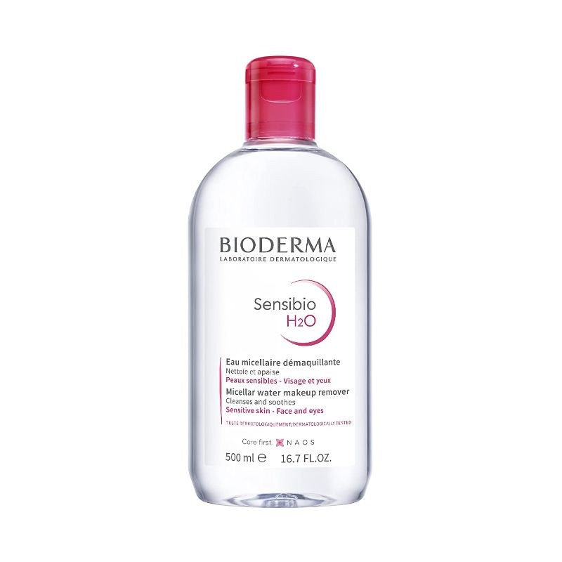 Photo 1 of Bioderma - Sensibio - H2O Micellar Water - Makeup Remover Cleanser - Face Cleanser for Sensitive Skin
