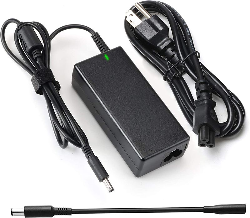 Photo 1 of 65W AC Charger for Dell Inspiron 17-7000 17-5000 17-3000 15-7000 15-5000 15-3000 13-7000 11-3000 2 in 1 Series 3558 3181 5100 5535 5555 5558 5559 5567 XPS 9350 9360 la65ns2-01 Charger Laptop Power
