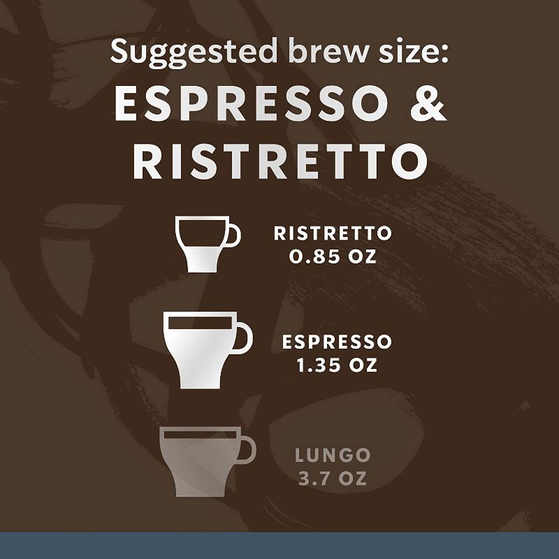 Photo 3 of Starbucks by Nespresso Dark Roast Espresso (50-count single serve capsules, compatible with Nespresso Original Line System)
