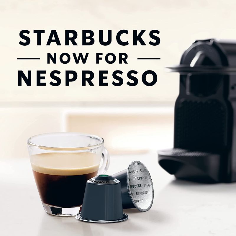 Photo 5 of Starbucks by Nespresso Dark Roast Espresso (50-count single serve capsules, compatible with Nespresso Original Line System)
