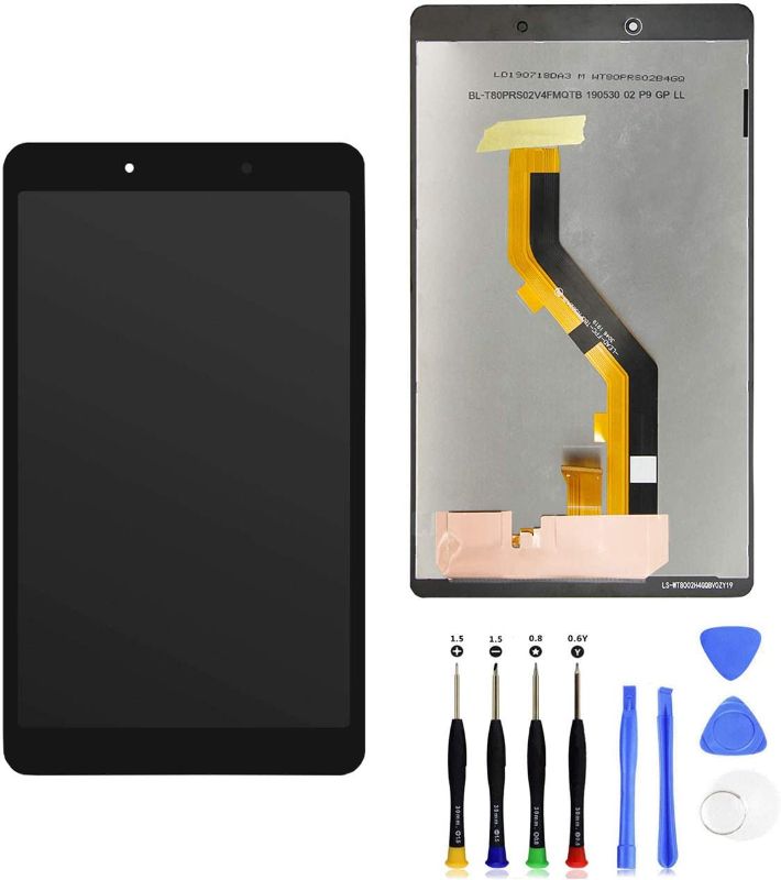 Photo 1 of AOHCKAY LCD Display Touch Screen Digitizer Assembly Replacement for Samsung Galaxy Tab A 8.0 2019 SM-T290 T290 LCD Display (Black)

