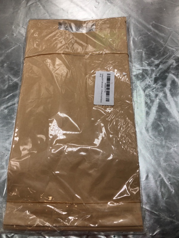 Photo 4 of Aosheng 50 PCS Brown Kraft Paper Bread Loaf Bag Lunch Food Packaging Storage Clear Windown Design Bakery Bag (6.69X 4.13 X 12.59 Inch) (Kraft Medium?
