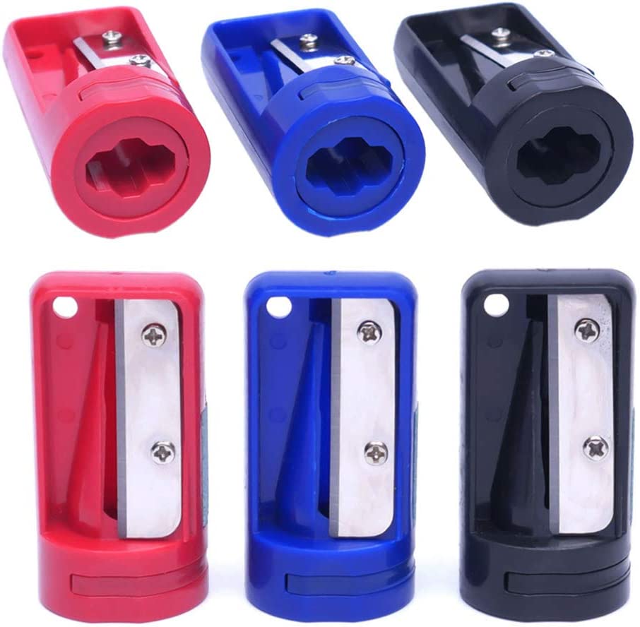 Photo 1 of WSERE 6 Pieces Carpenter Pencil Sharpener Manual Portable Woodwork Pencil Cutter
