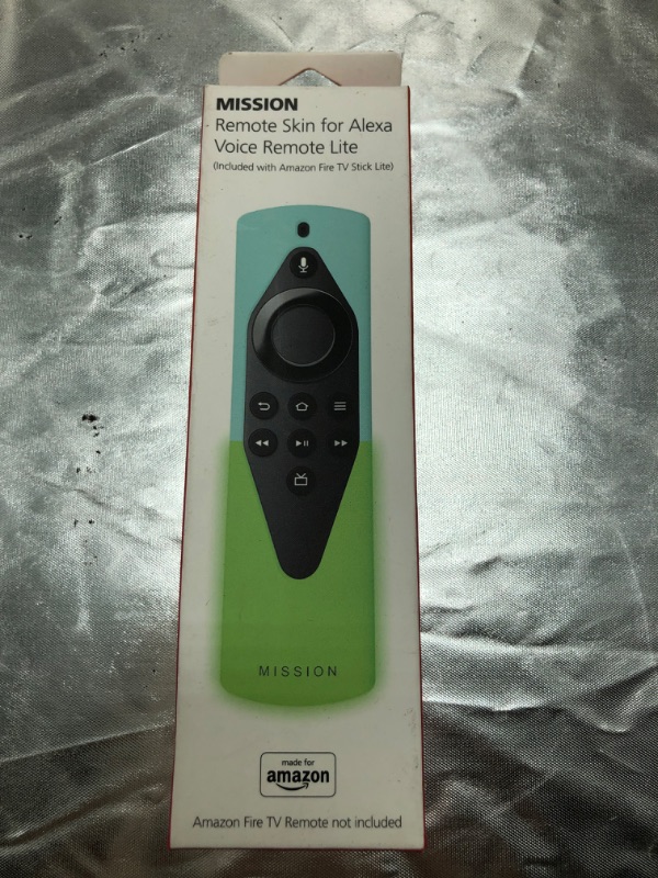 Photo 2 of Made for Amazon Remote Cover Case, for Alexa Voice Remote Lite | Glow in the Dark