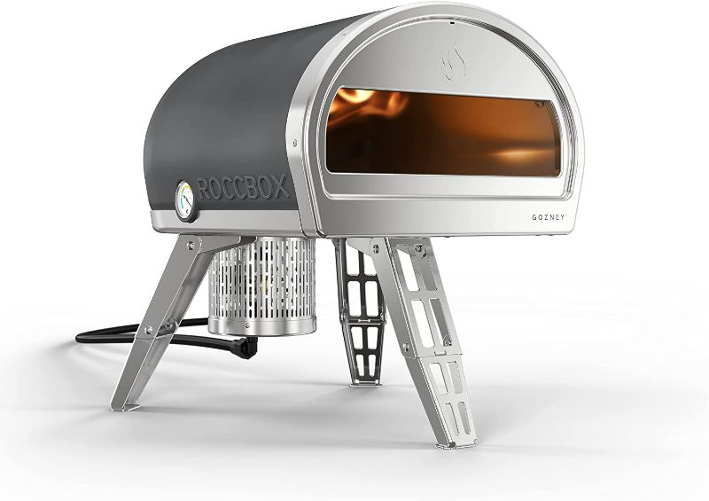 Photo 3 of ROCCBOX by Gozney Portable Outdoor Pizza Oven - Gas Fired, Fire & Stone Outdoor Pizza Oven, Includes Professional Grade Pizza Peel