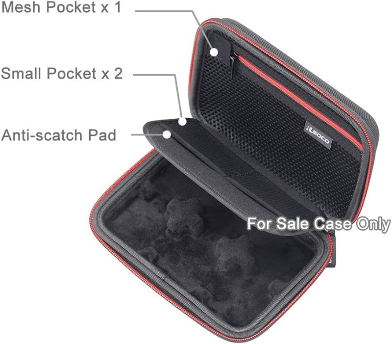 Photo 2 of RLSOCO Case for RODE Wireless Go II/Wireless GO Wireless Microphone System (Black)