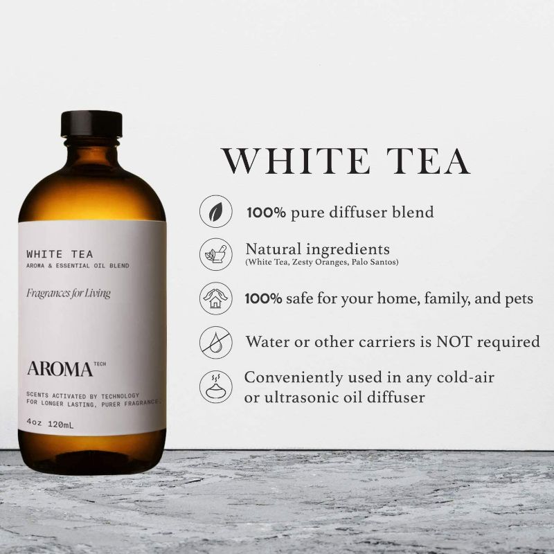 Photo 2 of AromaTech White Tea for Aroma Oil Scent Diffusers - 120 Milliliter