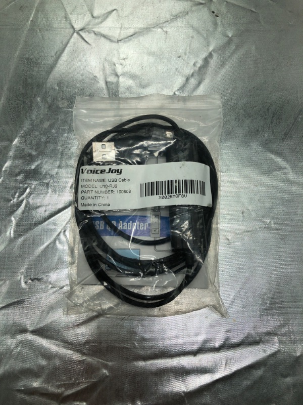 Photo 5 of VoiceJoy U10 RJ9 to USB Cable for Jabra pro900,pro920,pro925,pro930,pro935