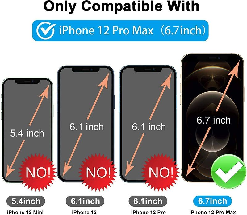 Photo 2 of Rhidon 3 Pack for iphone 12 pro max camera lens protector, Case Friendly No-Bubble HD Clear Anti-Scratch Camera Tempered Glass Lens Screen Protector for iPhone 12 Pro Max 6.7