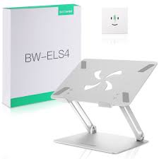 Photo 2 of BlitzWolf BW-ELS4 Laptop Stand Bracket Aluminum Alloy Laptop Stand Heat Dissipation Adjustable Angle Hold up to 8kg Supported