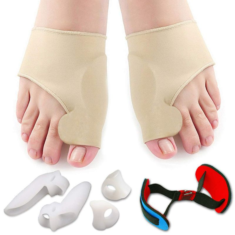 Photo 2 of Bunion Corrector for Women and Men Bunion Pain Relief Protector Sleeves Kit - Relief Pain in Hallux Valgus, Big Toe Spacer Separators Brace Straighteners Splint 1