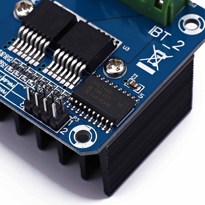 Photo 3 of BTS7960 43A High Power Motor Driver Module/Smart Car Driver Module for Arduino Current Limit 2pc