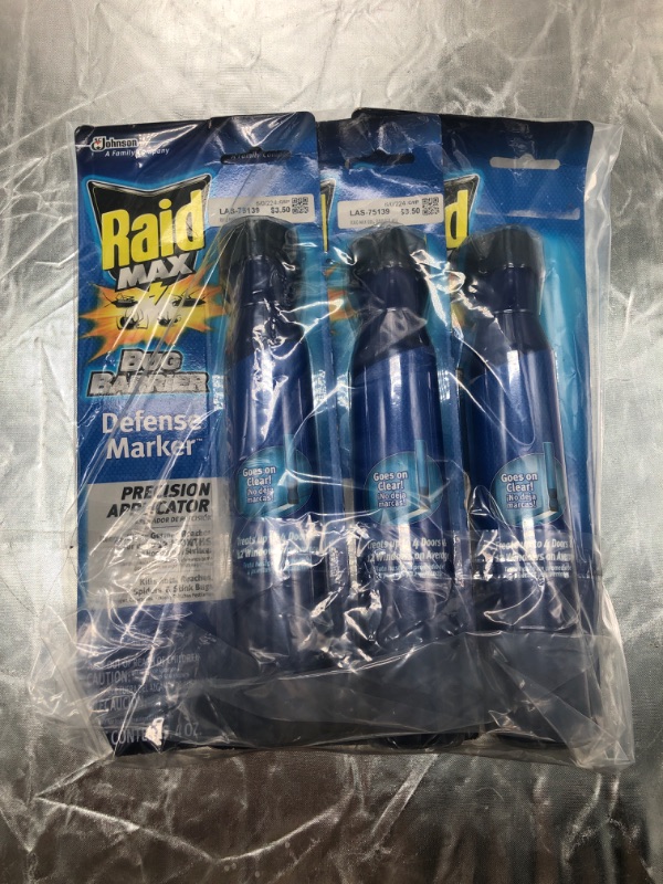 Photo 2 of Raid Max Bug Barrier Defense Marker, 4 Oz (Pack of 3 ) 