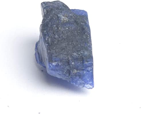 Photo 1 of  Blue Sapphire Gem 14.00 Ct Certified Natural Blue Sapphire, Rough Healing Crystal Sapphire