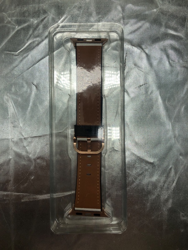 Photo 2 of Brown Dilando Compatible with Replacement Band for Apple Watch Series 7, 6, 5, 4, 3 ,2 ,1