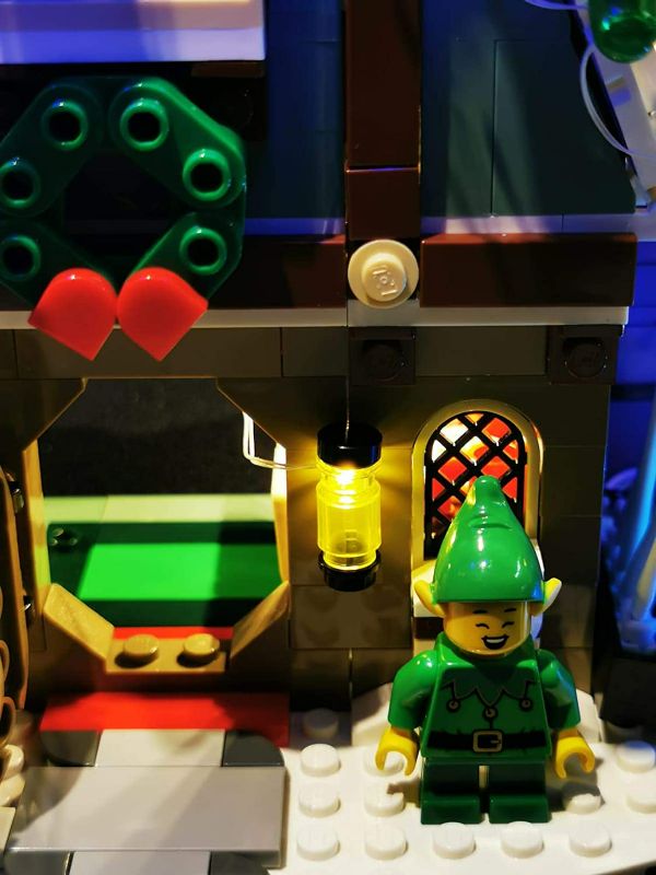 Photo 5 of Brickled LED Lighting Kit for Lego Elf Club House 10275 (Lego Set not Included)
