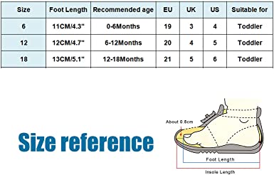 Photo 5 of GAISUM Baby Girls Sandals Premium Soft Sole Infant Indoor Slippers Open Toe Comfort Toddler Summer Princess Dress Shoes(C/Blue,6-12 months)