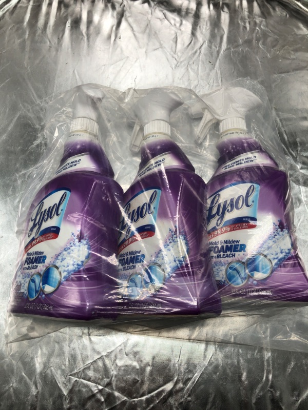 Photo 7 of Lysol Mold & Mildew Remover with Bleach 32 Fl Oz. ( Pack Of 3 )