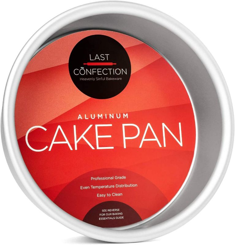 Photo 1 of 2 Piece LAST CONFECTION 6" x 2" Aluminum Round Cake Pan - Professional Bakeware