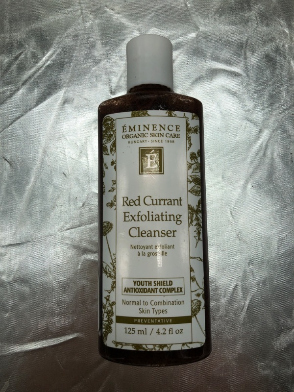 Photo 2 of Eminence Red Currant Exfoliating Cleanser 4.2oz