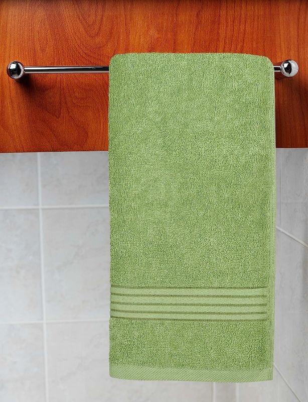 Photo 4 of Utopia Towels 6 Piece Luxury Hand Towels Set, (16 x 28 inches) 100% Ring Spun Cotton, Lightweight and Highly Absorbent 600GSM Towels for Bathroom, Travel, Camp, Hotel, and Spa (Sage Green)