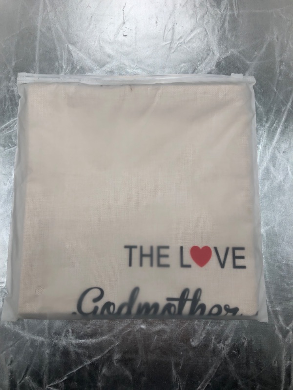 Photo 2 of LIBIHUA Godmother Gifts from Godchild - Birthday Baptism Mothers Day for Godmother - Throw Pillow Case Covers Decorative Gift - The Love Between a Godmother and Godchild is Forever