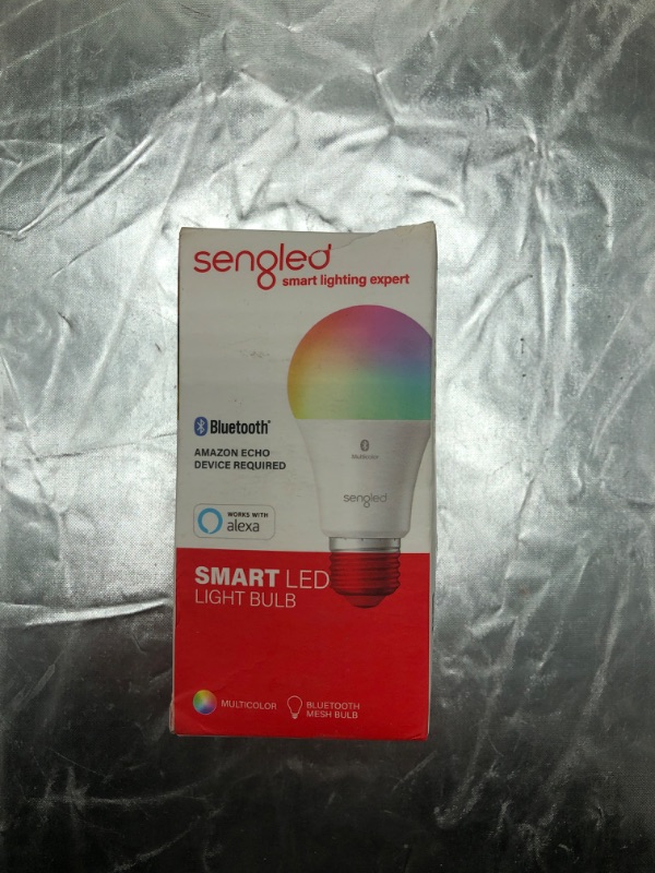 Photo 11 of Sengled Smart Light Bulbs, Color Changing Alexa Light Bulb Bluetooth Mesh, Smart Bulbs That Work with Alexa Only, Dimmable LED Bulb A19 E26 Multicolor, High CRI, High Brightness, 8.7W 800LM, 1Pack 1 Pack