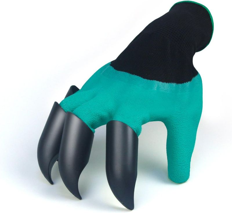 Photo 4 of 6 Pairs Garden Genie Gloves with Fingertips Claws, Best Safe Gardening Tool, Ideal Gifts for Parents and Gardeners, Perfect for Digging Weeding Seeding Poking Planting(Bonus the Gift Card)