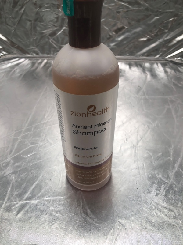 Photo 2 of Zion Health Regenerate Shampoo - Geranium Rose 16 oz Liq