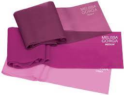 Photo 1 of Melissa Gorga Fitness Collection Resistance Strap Set Pink ( 3 Pack ) Light, Medium, Heavy