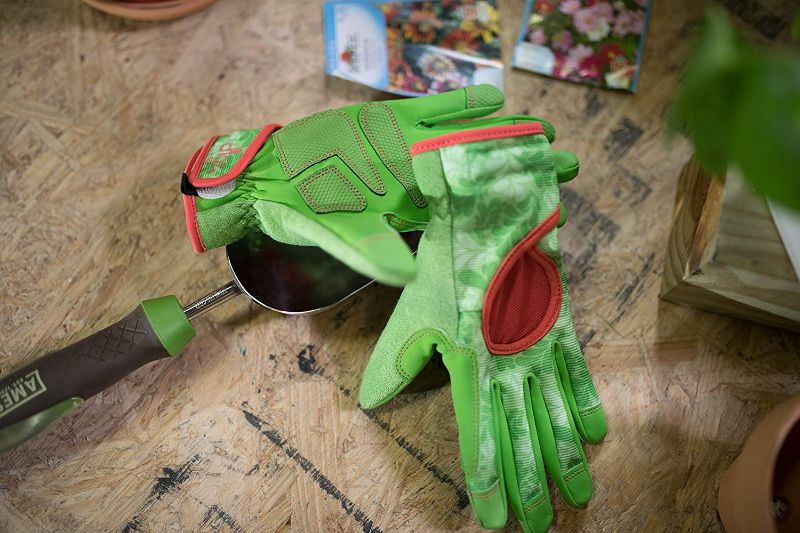 Photo 1 of DIGZ  Signature High Performance Women's Gardening  Gloves with Touchscreen Capable Fingertips ( Size Medium)