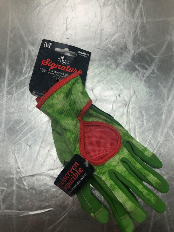Photo 7 of DIGZ  Signature High Performance Women's Gardening  Gloves with Touchscreen Capable Fingertips ( Size Medium)