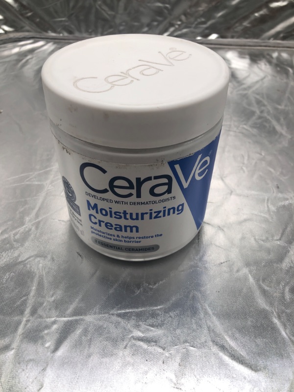 Photo 15 of CeraVe Moisturizing Cream | Body and Face Moisturizer for Dry Skin | Body Cream with Hyaluronic Acid and Ceramides | Normal | Fragrance Free | 19 Oz | Packages May Vary 19oz Cream