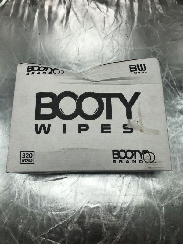Photo 8 of Booty Wipes for Men - 320 Flushable Wipes for Adults | Premium Wet Wipes for Men - pH Balanced & Infused with Vitamin-E & Aloe | Male Toilet Wipes | Flushable Safe
