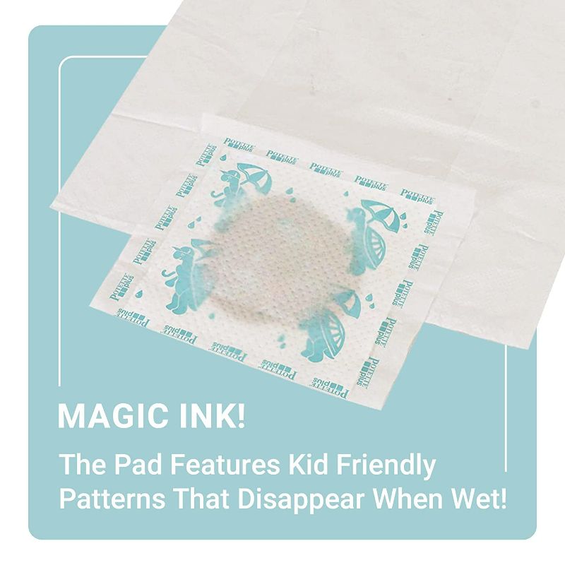 Photo 7 of Kalencom Potette Plus Potty Seat Liners with Magic Disappearing Ink, 30 Count