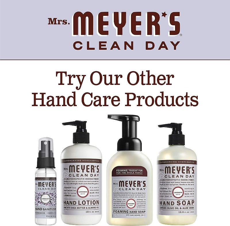 Photo 7 of Mrs. Meyer's Hand Soap, Made with Essential Oils, Biodegradable Formula, Lavender, 12.5 fl. oz - Pack of 3